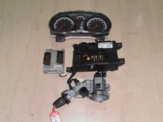 Σετ εγκέφαλος με κλειδιά Opel Corsa D βενζίνα Z12XEP 2006-2014