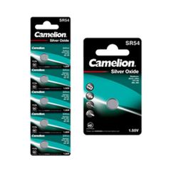 Μπαταρία Silver Oxide SR54 Camelion 1.55V μεγάλης διάρκειας για ρολόγια & ηλεκτρονικές συσκευές