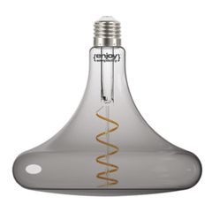 Λάμπα LED SPIRAL Filament T180 SMOKY 4W E27 θερμό λευκό φως 2000k 250lm ντιμαριζόμενη