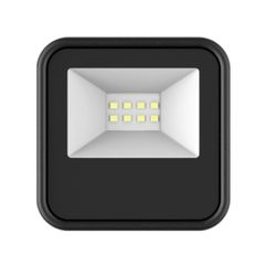 Προβολέας LED FloodLight black 10W 230V 4000k ενδιάμεσο λευκό φως 900lm δέσμης 110° στεγανός IP65