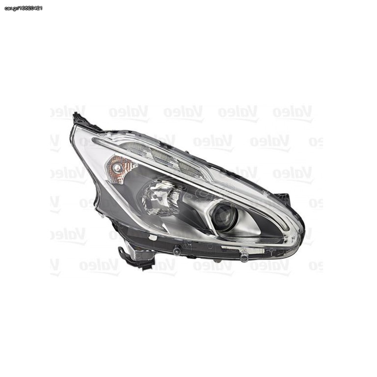 ΦΑΝΑΡΙ ΕΜΠΡΟΣ ΗΛ. (Η7/Η7) (ΦΩΣ ΗΜΕΡΑΣ LED) ΔΕΞΙ - VALEO - PEUGEOT 208 15-19