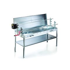 BBQ 1500 με καπάκι ψησταριά κάρβουνου για αρνί και κοκορέτσι