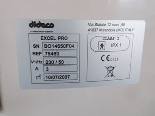 ΜΗΧΑΝΗΜΑΤΑ ΠΛΑΣΜΑΦΑΙΡΕΣΗΣ DIDECO EXCEL PRO  - (με ΦΠΑ)-thumb-22