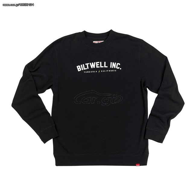 ΜΠΛΟΥΖΑ BILTWELL BASIC CREW NECK SWEATSHIRT BLACK