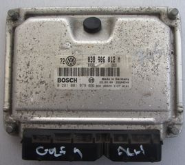 ΕΓΚΕΦΑΛΟΣ VOLKSWAGEN GOLF 4 TDI ALH 2000 BOSCH 0281001979 038906012M