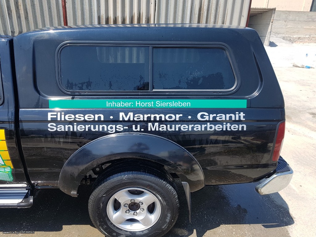 HARDTOP NISSAN NAVARA D22 ΜΙΑΜΙΣΗ ΚΑΜΠΙΝΑ