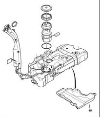Προστατευτικο ρεζερβουάρ Citroen C5 7013K4-thumb-3