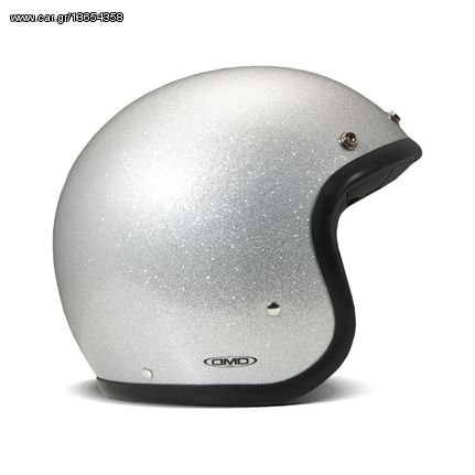 ΚΡΑΝΟΣ DMD Vintage helmet Glitter silver ECE appr.