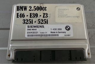 ΕΓΚΕΦΑΛΟΣ BMW E46  E39 325i 525i Z3 2.500i SIEMENS MS42 ΞΕΚΛΕΙΔΩΤΟΣ ΑΡΙΣΤΟΣ - ΕΓΓΥΗΣΗ !!