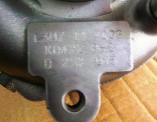 MAZDA CX-7 2.3L Turbo - MAZDA 6 MPS - MAZDA 3 MPS L3M713700C/D Turbocharger K0422-882 ΓΝΗΣΙΑ MAZDA - ΜΠΕΚ ΒΕΝΖΙΝΗΣ L3K9-13-250A-thumb-7