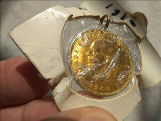 Είκοσι δραχμές 1960 επίχρυσο-thumb-6
