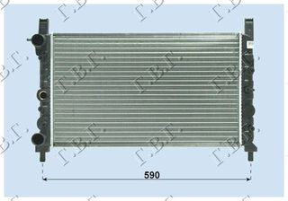 ΨΥΓΕΙΟ 1.3-1.4 ΒΕΝΖΙΝΗ -1.7 ΠΕΤΡΕΛΑΙΟ (520x320)  για FIAT FIORINO 91-97