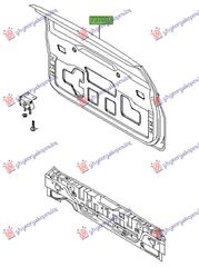 ΠΟΡΤΑ ΠΙΣΩ 5η (Γ)  για HYUNDAI MATRIX 08-10