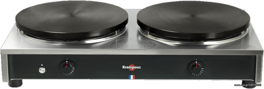 Ηλεκτρική Κρεπιέρα Krampouz CSCA8AA (Διπλή 40 cm)