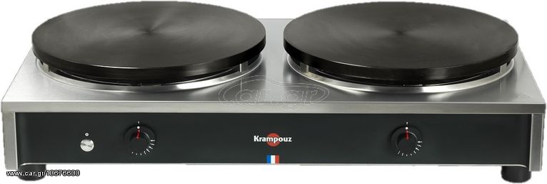 Ηλεκτρική Κρεπιέρα Krampouz CSCA8AA (Διπλή 40 cm)