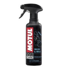 Σπρέι καθαρισμού Μοτοσυκλέτας Motul Wash & Wax MC Care E1 400ml