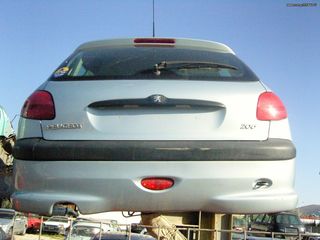 Προφυλακτήρας πίσω Peugeot 206 02'