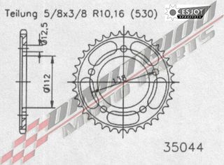 CBR 1100 XX BLACKBIRD 97-07 ΓΡΑΝΑΖΙΑ ΕΜΠΡΟΣ & ΠΙΣΩ