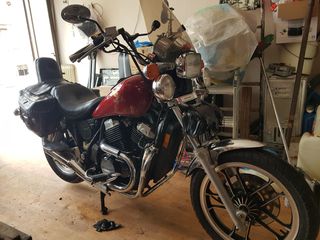 Honda Shadow 1983 VT500 2 μηχανές-thumb-3