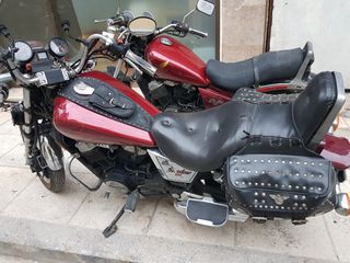 Honda Shadow 1983 VT500 2 μηχανές-thumb-1