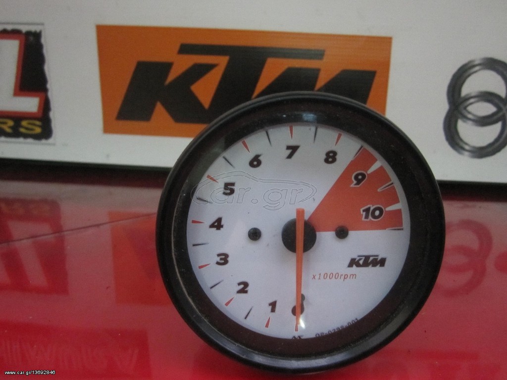 KTM DUKE ΣΤΡΟΦΟΜΕΤΡΟ ΣΕ ΑΡΙΣΤΗ ΚΑΤΑΣΤΑΣΗ!