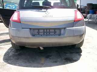ΠΡΟΦΥΛΑΚΤΗΡΑΣ ΠΙΣΩ RENAULT MEGANE 1900cc DIESEL 2002-2006