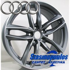 ΖΑΝΤΕΣ 18'' ΓΙΑ AUDI 8x18 5X112 ET35 GRAPHITE MATT ΚΩΔΙΚΟΣ:1196