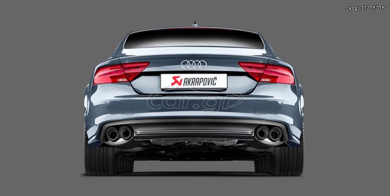 AKRAPOVIC AUDI S6 - S7 C7 2013 Original εξάτμιση τιτανίου