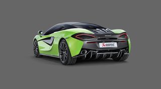 AKRAPOVIC McLaren 570S Original εξάτμιση τιτανίου