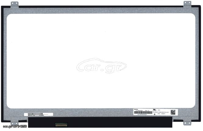 Οθόνη Laptop  17.3" LCD Slim 30 pin EDP 1600x900 Κάτω Αριστερά Προσαρμογέας (Κωδ. -1-SCR0005)
