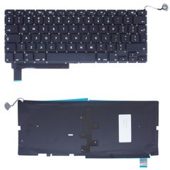 Πληκτρολόγιο Laptop Apple MacBook Pro 15" A1286 Keyboard MB470 MB471 MB985 MB986 MC026 MC118 MC371 MC373 MC721 MC723 MD103 MD104 MD314 MD318 UK BACKLIT VERSION BLACK KEYBOARD(Κωδ.40169UKBACKLIT)