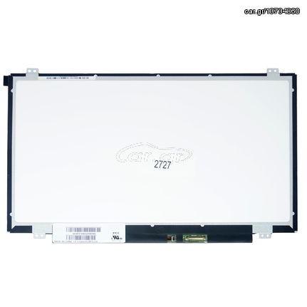 Οθόνη Laptop  Dell Inspiron 14 3878 HB140WX1-301 14" WXGA Laptop LED LCD slim Screen eDP   14.0" WXGA HD SLIM LED LCD Screen  30 Pin eDP Connection (Κωδ. 2727)