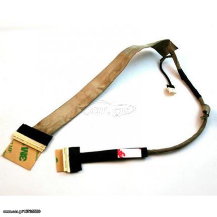 Kαλωδιοταινία Οθόνης-Flex Screen cable Toshiba Satellite L500 L500D L505 L505D L505-13e​ DC020001U00 Video Screen Cable (Κωδ. 1-FLEX0590)