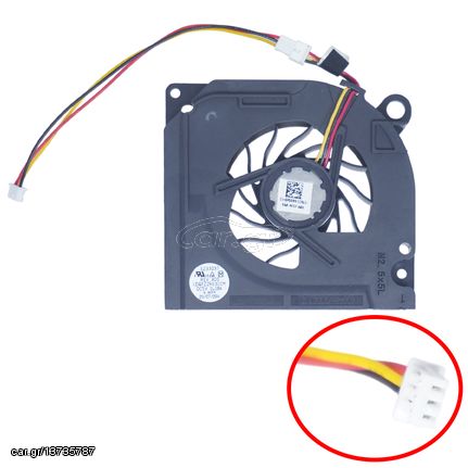 Ανεμιστηράκι Laptop - CPU Cooling Fan  DELL DELL pp29l 1545 500 1520 MCF-J05BM05-3 E105866  OC169M CN-0C169M 70166 034-0EV5--A00 3 PINs (Κωδ. 80014)