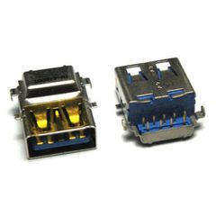 Bύσμα USB Laptop - Usb connector port for motherboard jack For Toshiba Acer Lenovo Asus Dell USB 3.0 Port Jack Socket Connector (Κωδ. 1-USB045)