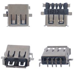 Bύσμα USB Laptop - USB 2.0 A Type A Female Port 4 PIN 039 Port Jack Socket Connector (Κωδ. 1-USB049)