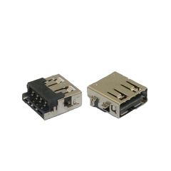Bύσμα USB Laptop - USB-2.0 A Type A Female Port 4 PIN Port Jack Socket Connector (Κωδ. 1-USB054)