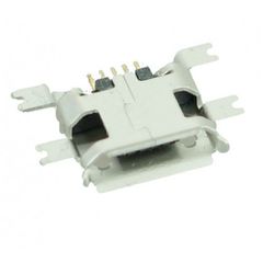 Bύσμα USB Laptop - USB 2.0 A TYPE2, Mini A TYPE, Silver CON-U024 Port Jack Socket Connector (Κωδ. 1-USB076)