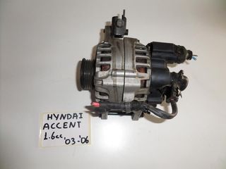 Hyundai accent 1.6cc 1999-2005 δυναμό  ( No: 37300-22650 )