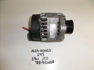 Alfa romeo 145 1999-2001 1.9cc diesel δυναμό  ( No: 46782213 )