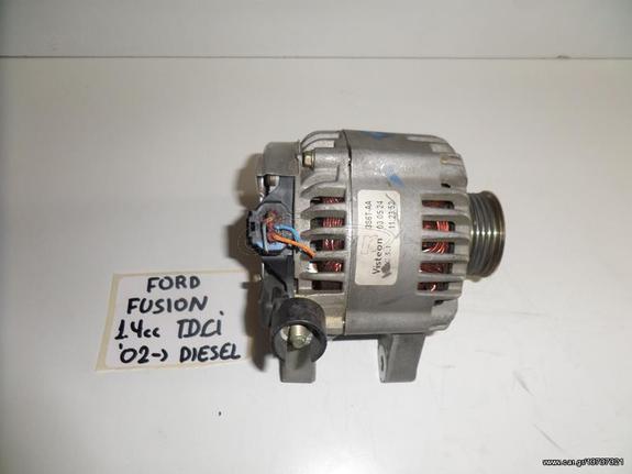 Ford Fusion 1.4cc diesel 2002-2012 δυναμό  ( No: 356T-AA )