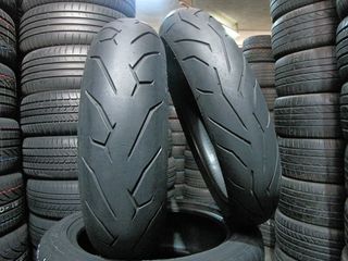 2TMX PIRELLI DIABLO ROSSO 2 160-60-17,120-70-17 DOT (2014-4615)