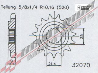 EX 250 NINJA 08-12 ΓΡΑΝΑΖΙΑ ΕΜΠΡΟΣ & ΠΙΣΩ