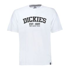 ΜΠΛΟΥΖΑ ΜΟΤΟΣΥΚΛΕΤΑΣ DICKIES HS ONE COLOR T-SHIRT WHITE