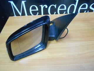 Mercedes Μεταχειρισμένος Καθρέφτης Κομπλέ - W204 - Αριστερός - Ηλεκτρικός - Μαύρος - C Class W204