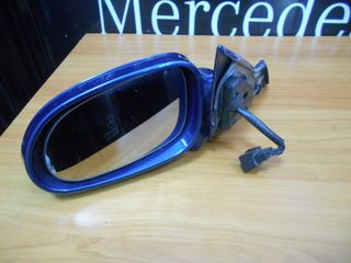 Mercedes Μεταχειρισμένος Καθρέφτης Κομπλέ - W209 - Αριστερός - Ηλεκτρικός - Μπλε - CLK C209