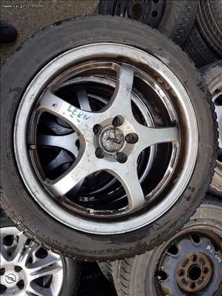 SEAT LEON '98-'05 // 4 ΖΑΝΤΟΛΑΣΤΙΧΑ ΑΛΟΥΜΙΝΙΟΥ 17" 5x100 ΚΑΡΕ