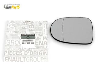 ΚΡΥΣΤΑΛΛΟ ΚΑΘΡΕΠΤΗ ΑΡΙΣΤΕΡΟ GLASS MIRROR LEFT RENAULT CLIO III TWINGO II PHASE 2 ΓΝΗΣΙΟ ΑΝΤΑΛΛΑΚΤΙΚΟ