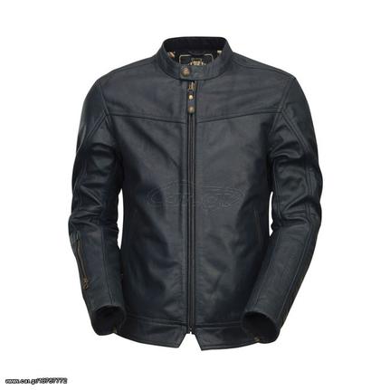 ΜΠΟΥΦΑΝ JACKET ΑΝΑΒΑΤΗ ΜΟΤΟΣΥΚΛΕΤΑΣ RSDLEATHER JACKET WALKER BLACK