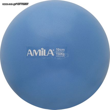 Amila Μπάλα Pilates 19cm, Μπλε, bulk (48432)